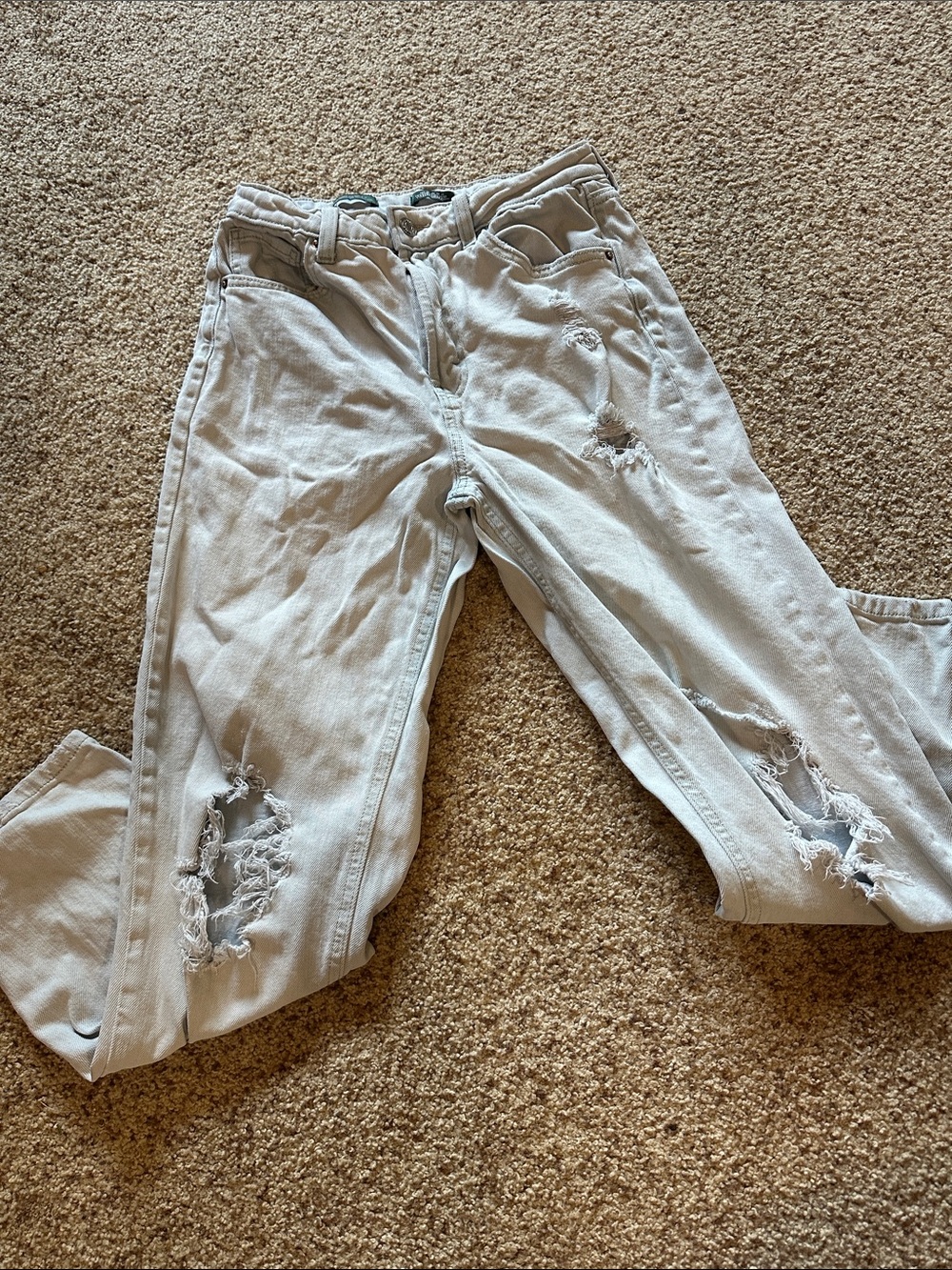 wild fable Light Wash Ripped Skinny Jeans